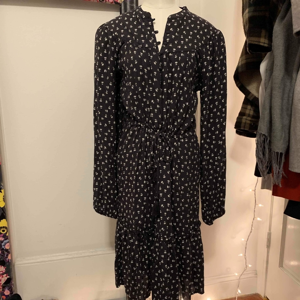 Black Floral Dress